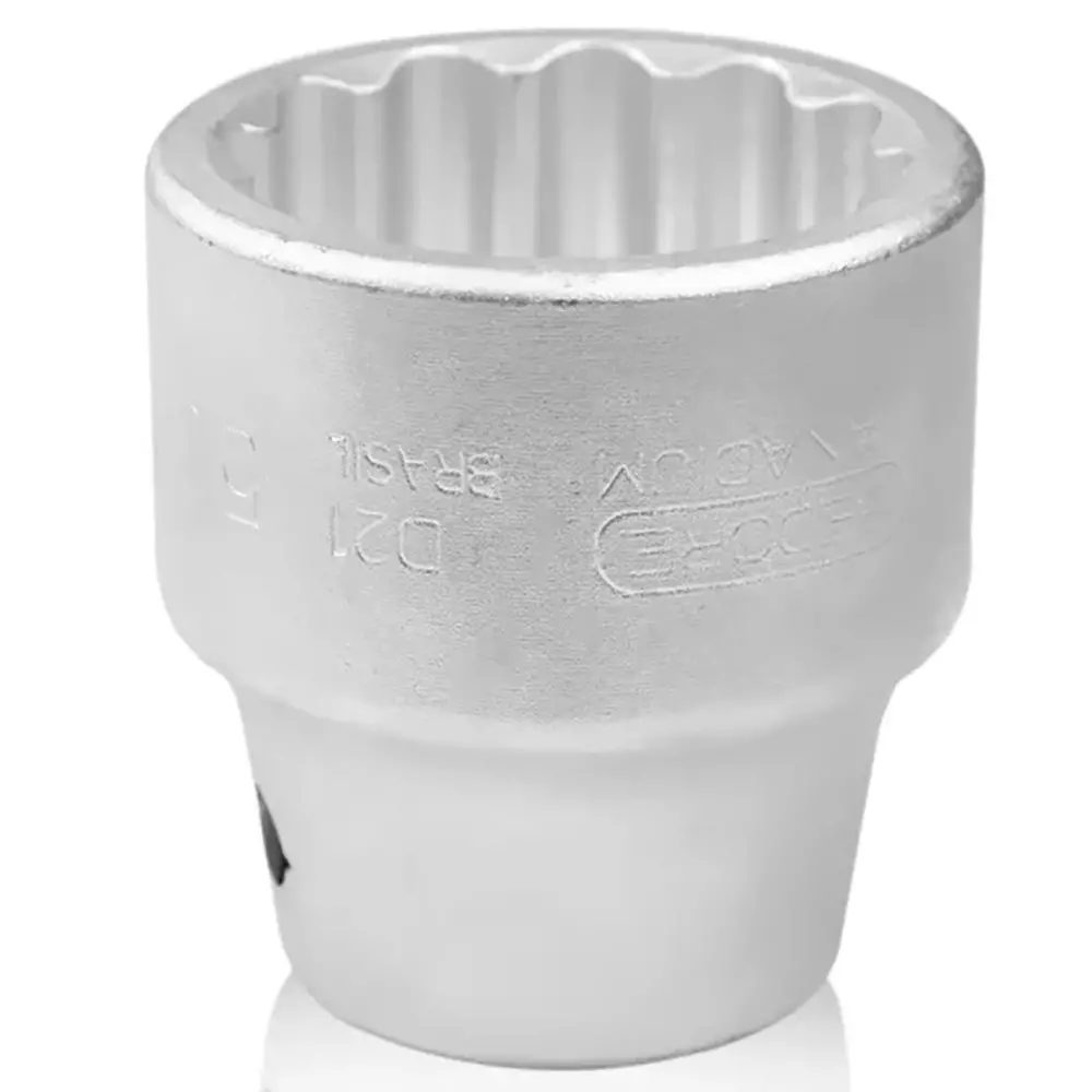 Soquete/ Pito 1 Pol. 50 mm Estriado Gedore